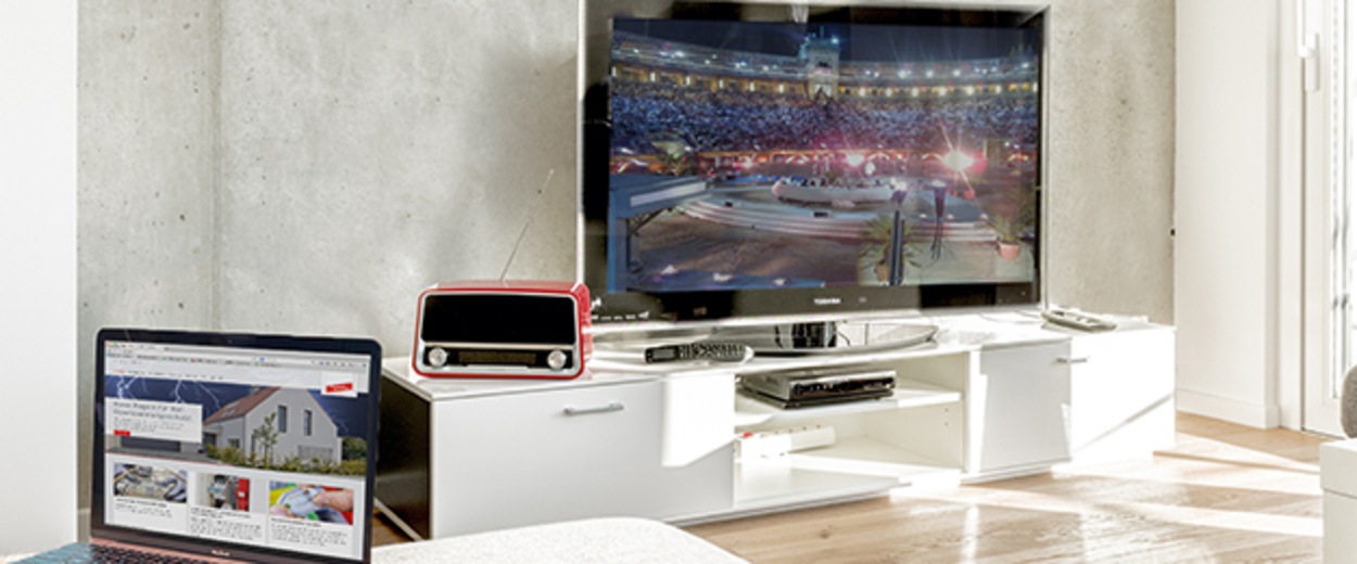 Multimedia, Daten- und Telekommunikation bei Muster Elektro in Musterstadt